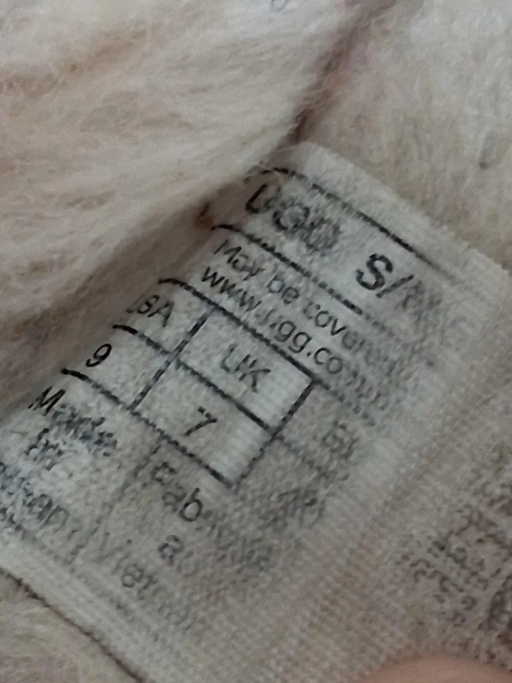 UGG cozy shearling